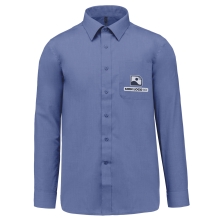 Chemise Homme légère à Manches Longues de qualité supérieure - Marquez votre Chemise Homme légère à Manches Longues avec votre Logo d'Entreprise (matériau de personnalisation haut de gamme, imprimé en France)